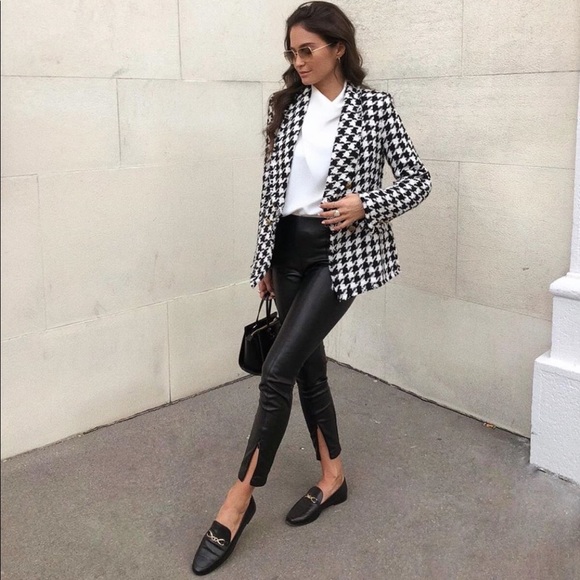 Zara Jackets & Blazers - LAST ONE Zara Tweed Jacket Gold Buttons NWT